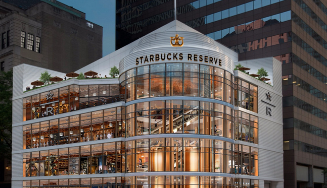 光中國同店銷售就增了 7%，星巴克重申全球開 12000 家新店的小目標(biāo)|餐飲界