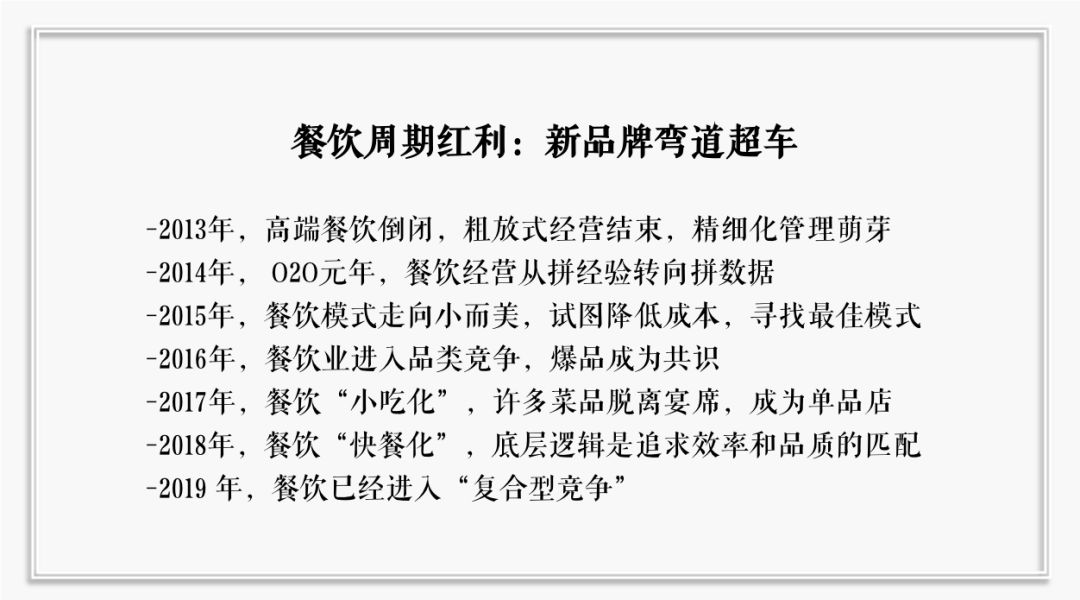 吳憨子：搶奪餐飲周期紅利，先裁掉白領(lǐng)