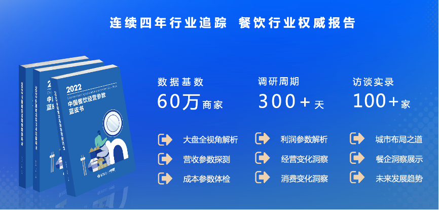客如云《2022中國(guó)餐飲經(jīng)營(yíng)參數(shù)藍(lán)皮書》透露的3個(gè)重要信號(hào)！| 數(shù)據(jù)