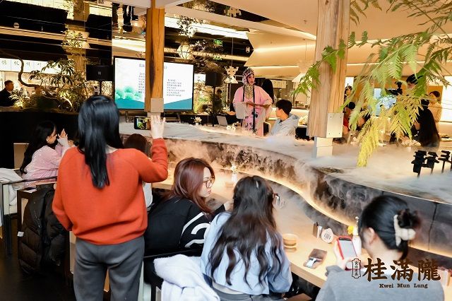 桂滿隴「江南流水席」登陸上海西岸夢中心：一席流水宴，半部江南史