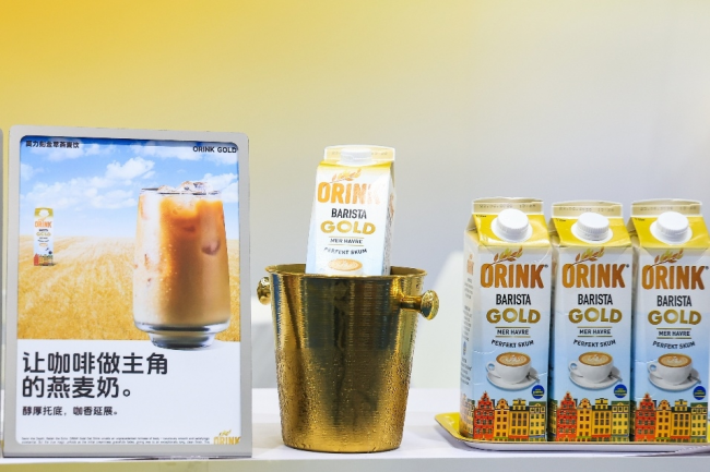 深京雙展焦點！瑞典ORINK奧力刻攜金萃燕麥飲亮相，以14%黃金燕麥含量彰顯研發(fā)實力，突圍植物基賽道，拓寬市場版圖！